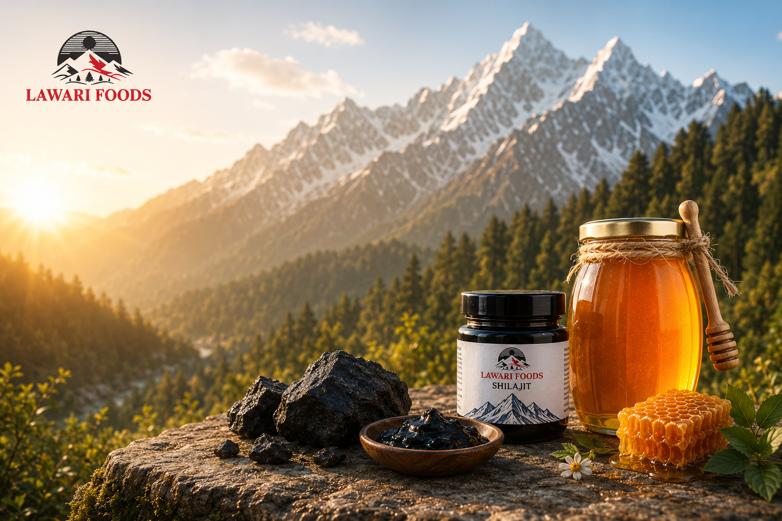 Lawari Foods – Best Organic Sun-Dried Shilajit, Raw Honey & Dry Fruits in Pakistan